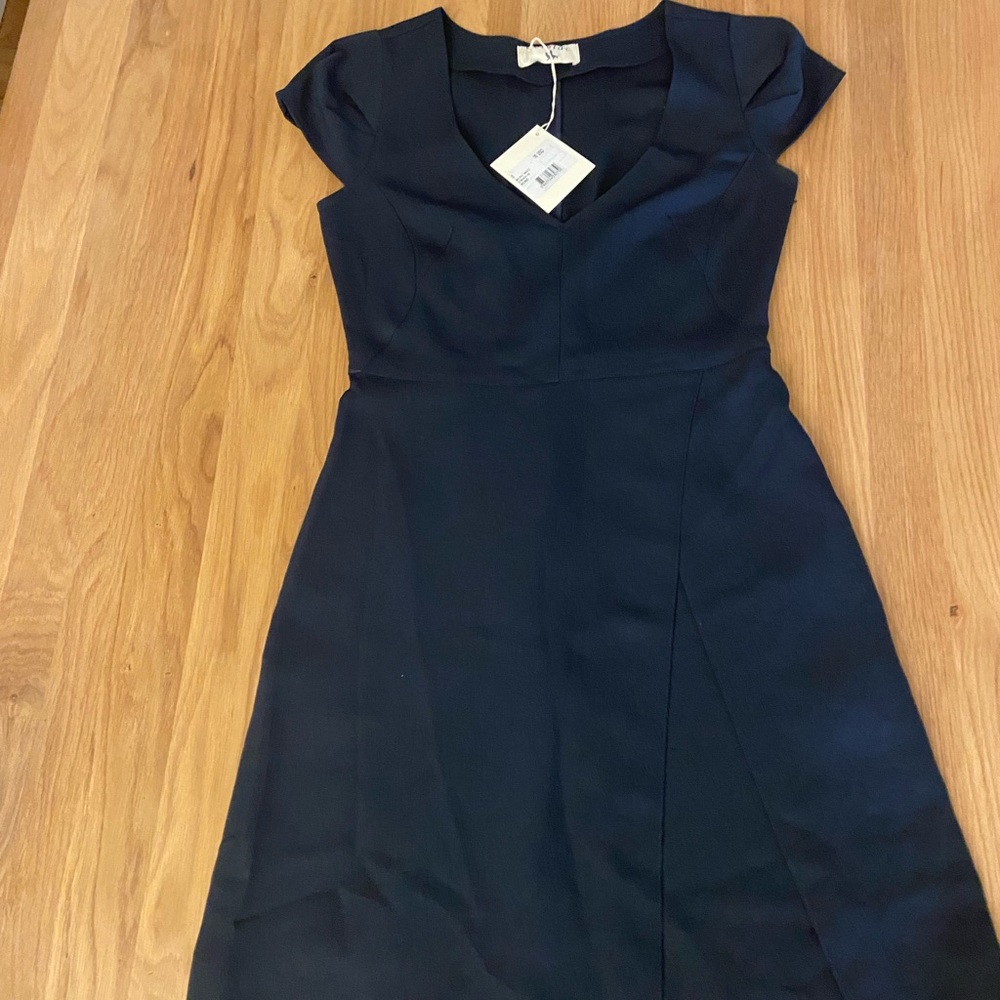 Cotelac black crepe dress